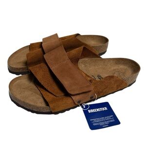 Birkenstock Kyoto Nubuck/Suede Leather sandals NWOB Size 11